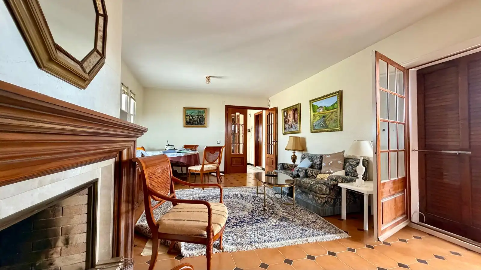 Sala de estar de Casa o chalet en venta en Cunit con Amueblado y Horno