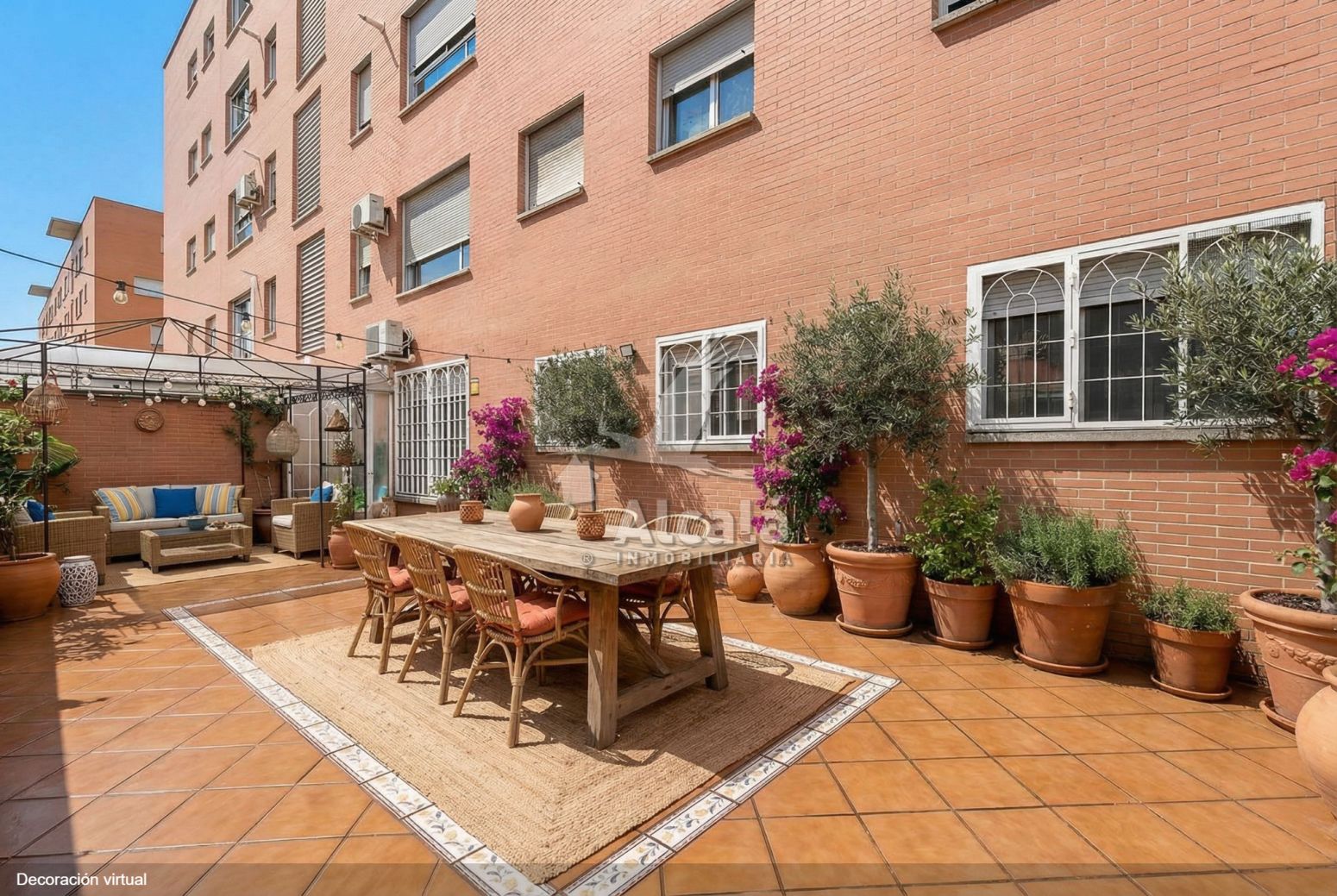 Terrace of Flat for sale in Alcalá de Henares  with Air Conditioner, Heating and Storage room
