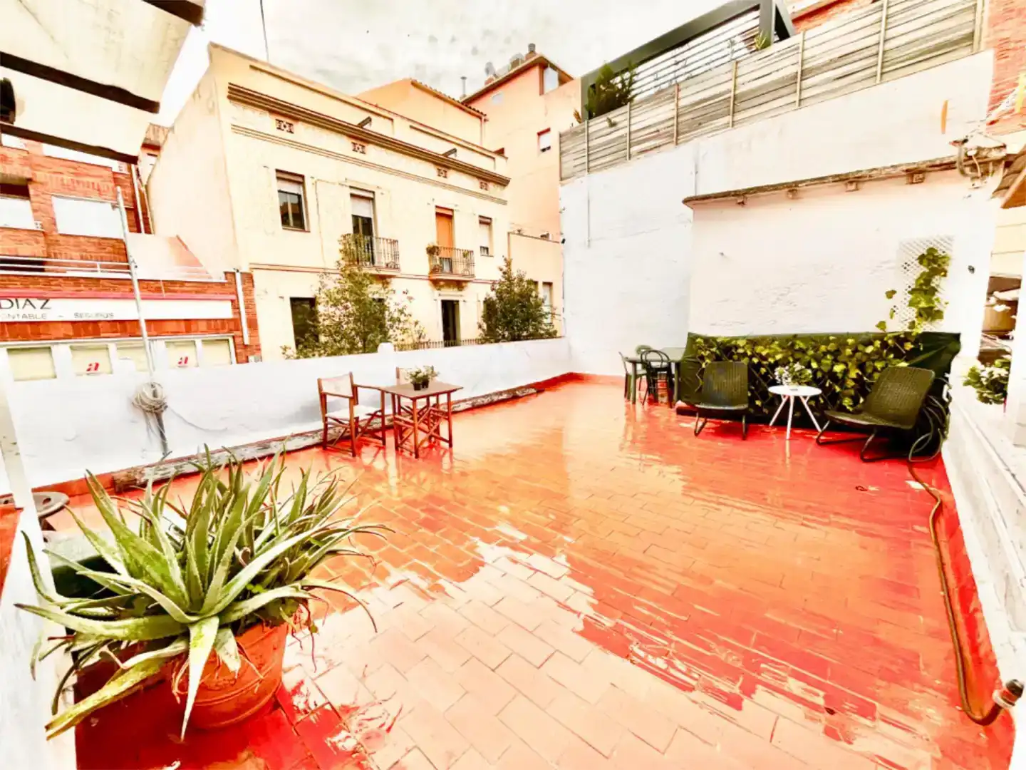 Terraza de Casa o chalet en venta en  Barcelona Capital con Balcón