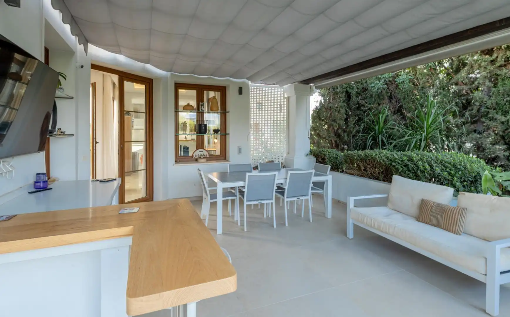 Terrassa de Casa o xalet en venda en Estepona Pueblo