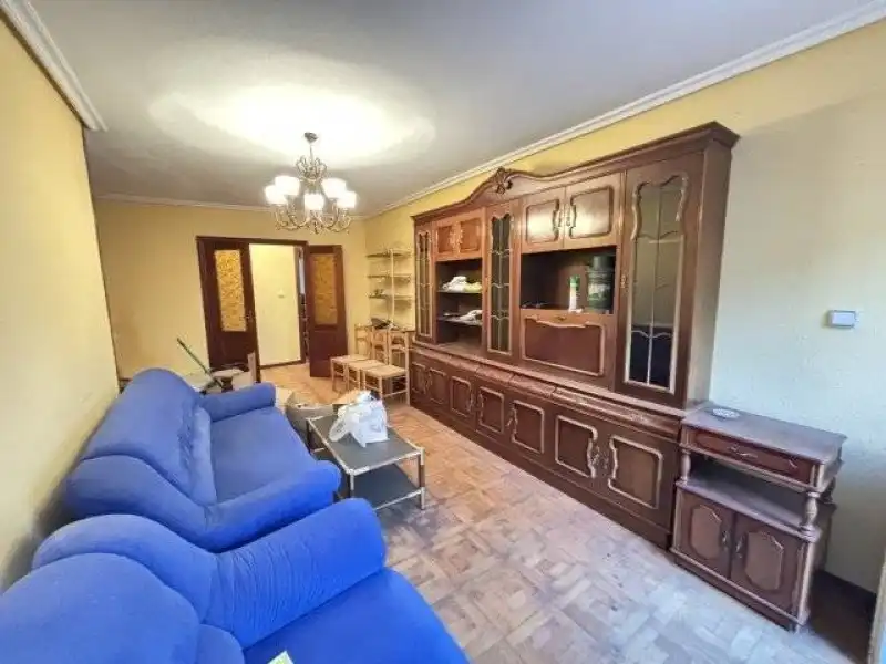 Living room of Flat for sale in Torrelavega   with Heating, Private garden and Parquet flooring