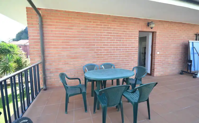 Terraza de Apartamento de alquiler en Llanes con Jardín privado, Terraza y Amueblado