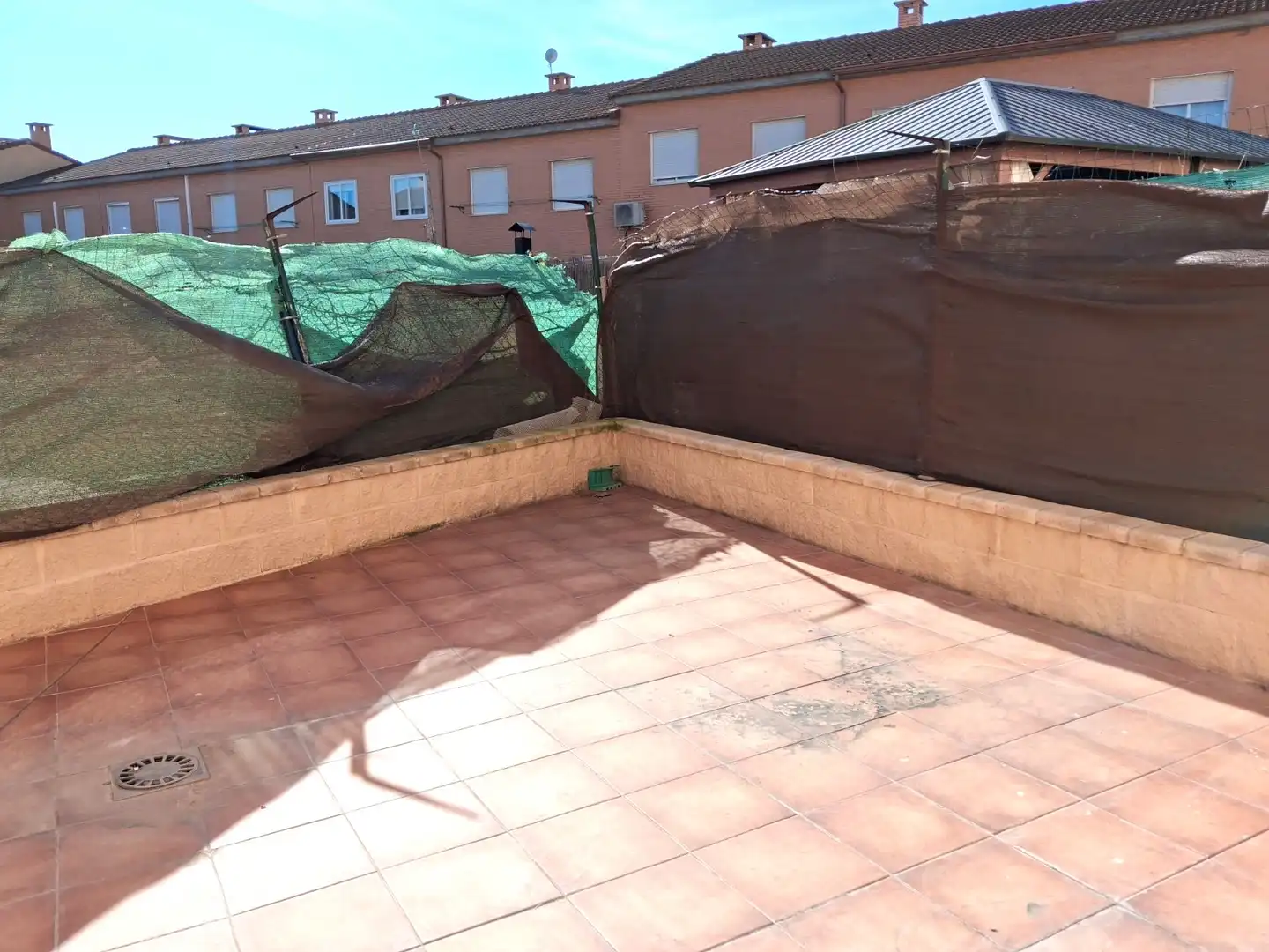 Terraza de Casa adosada en venta en Osera de Ebro con Calefacción, Parquet y Terraza