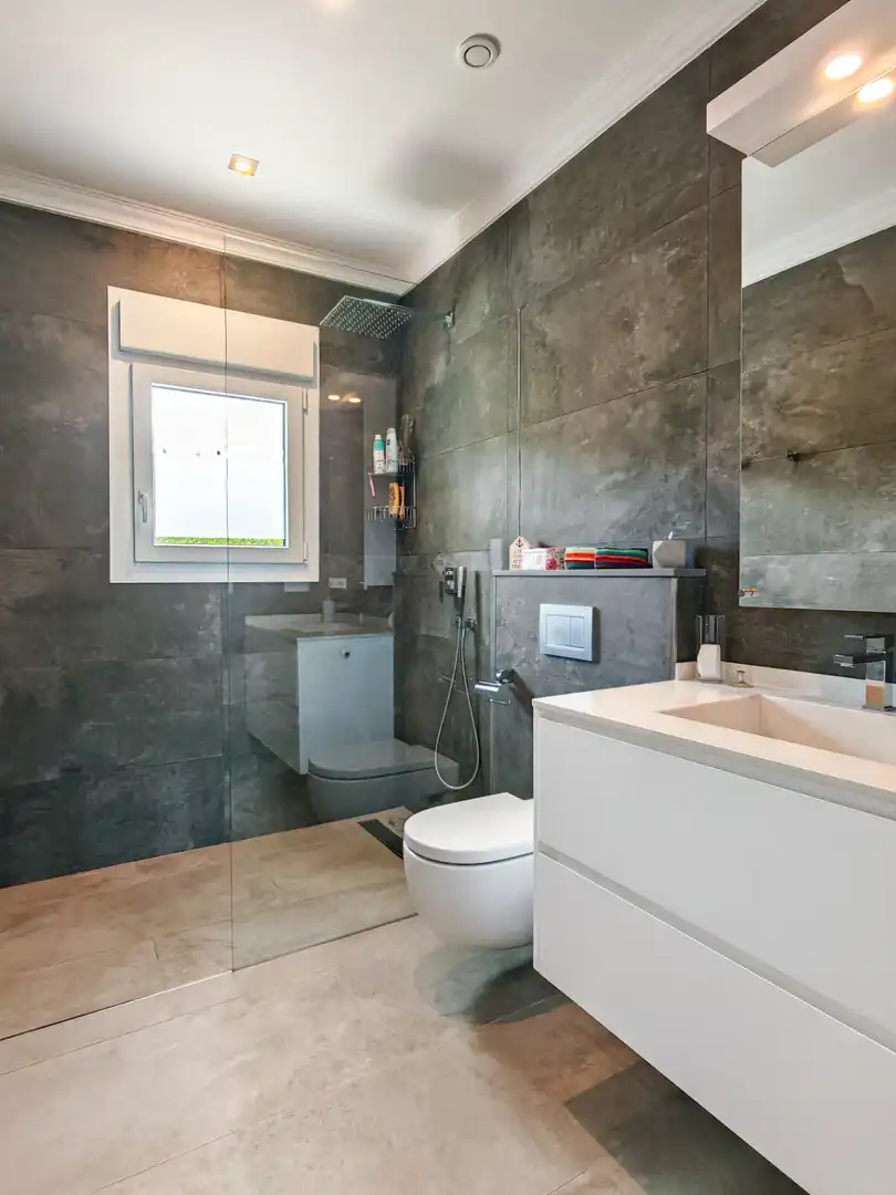 Bathroom of Houses for sale in Dénia  with Air Conditioner, Heating and Private garden