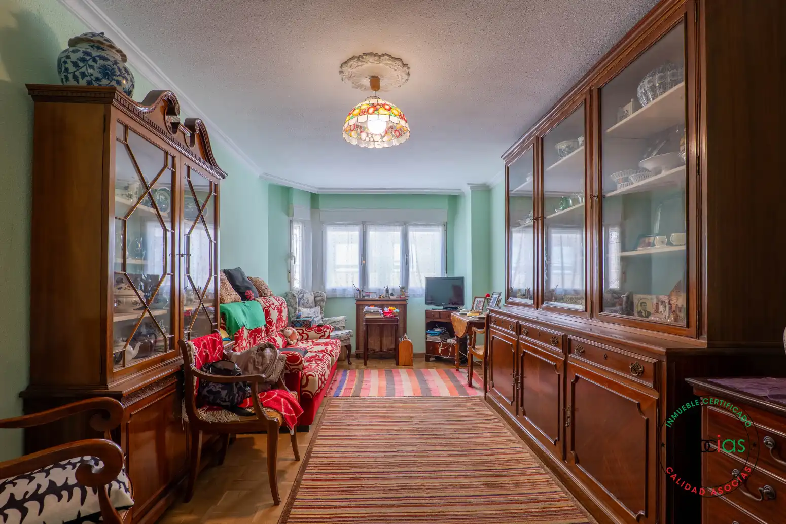 Sala de estar de Piso en venta en Gijón  con Calefacción y Parquet
