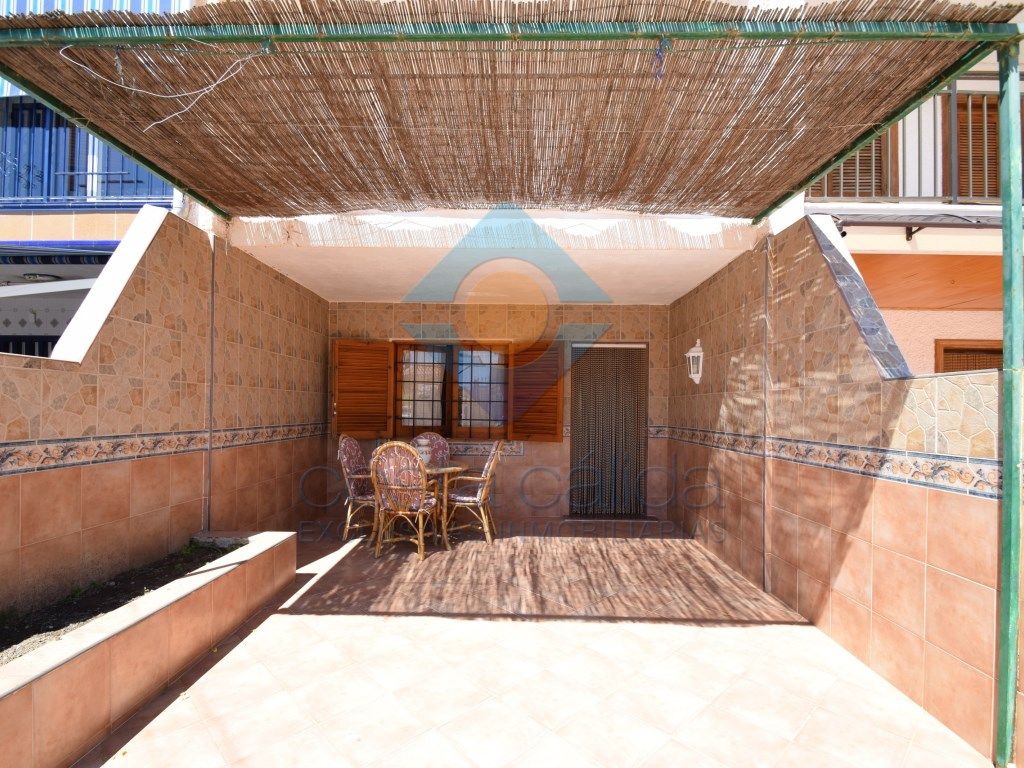 Terrassa de Casa o xalet en venda en Mazarrón amb Jardí privat, Terrassa i Moblat