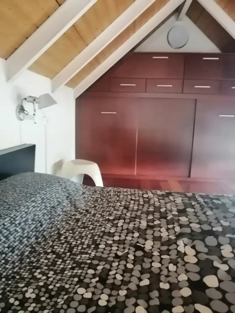 Schlafzimmer von Loft zur Miete in Sevilla mit Klimaanlage, Heizung und Terrasse