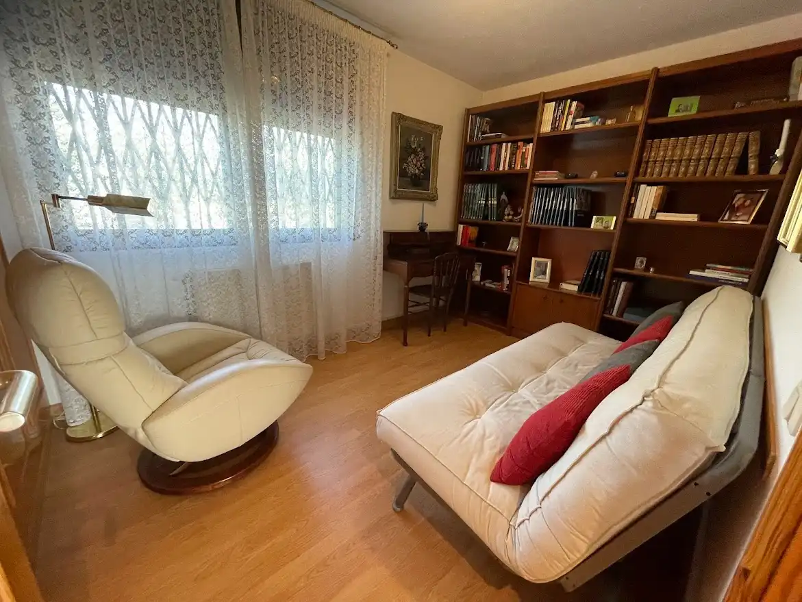 Sala d'estar de Casa adosada en venda en Maçanet de la Selva amb Aire condicionat, Calefacció i Jardí privat