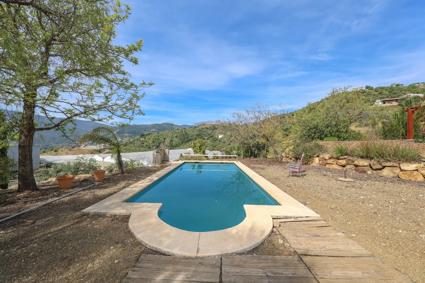 Swimming pool of Houses for sale in Tolox  with Air Conditioner, Private garden and Swimming Pool