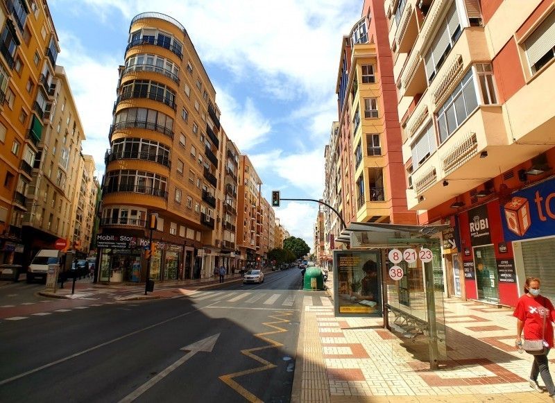 Vista exterior de Pis en venda en Málaga Capital amb Aire condicionat, Calefacció i Forn
