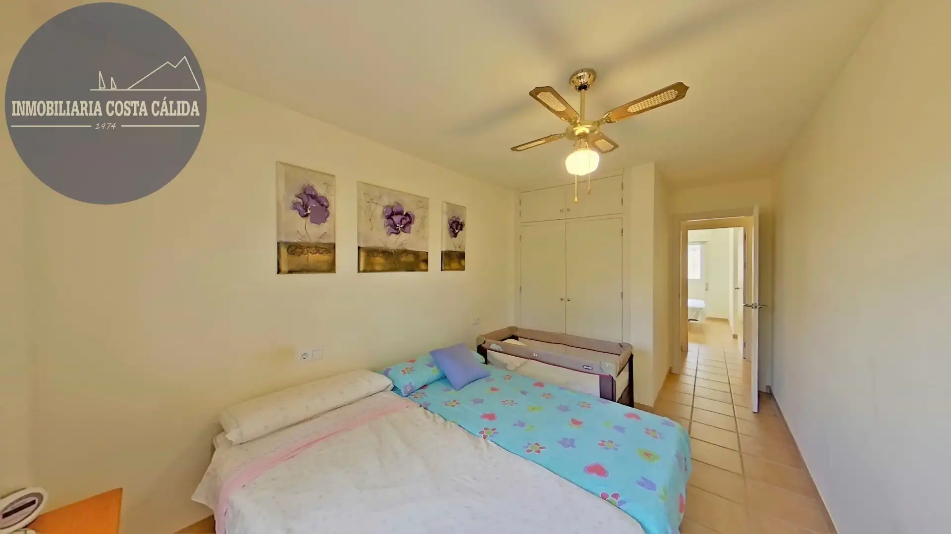 Bedroom of Flat for sale in Águilas  with Air Conditioner, Heating and Terrace