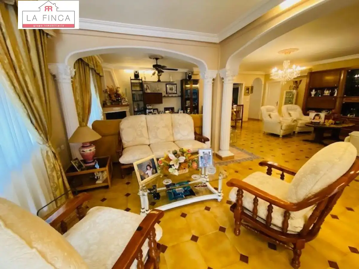 Living room of Houses for sale in Málaga  with Private garden, Terrace and Storage room