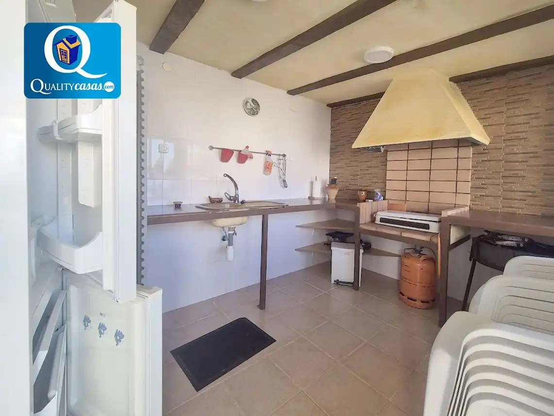 Cocina de Casa o chalet en venta en Mutxamel con Aire acondicionado, Calefacción y Terraza