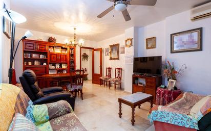 Living room of Flat for sale in  Almería Capital  with Storage room and Furnished