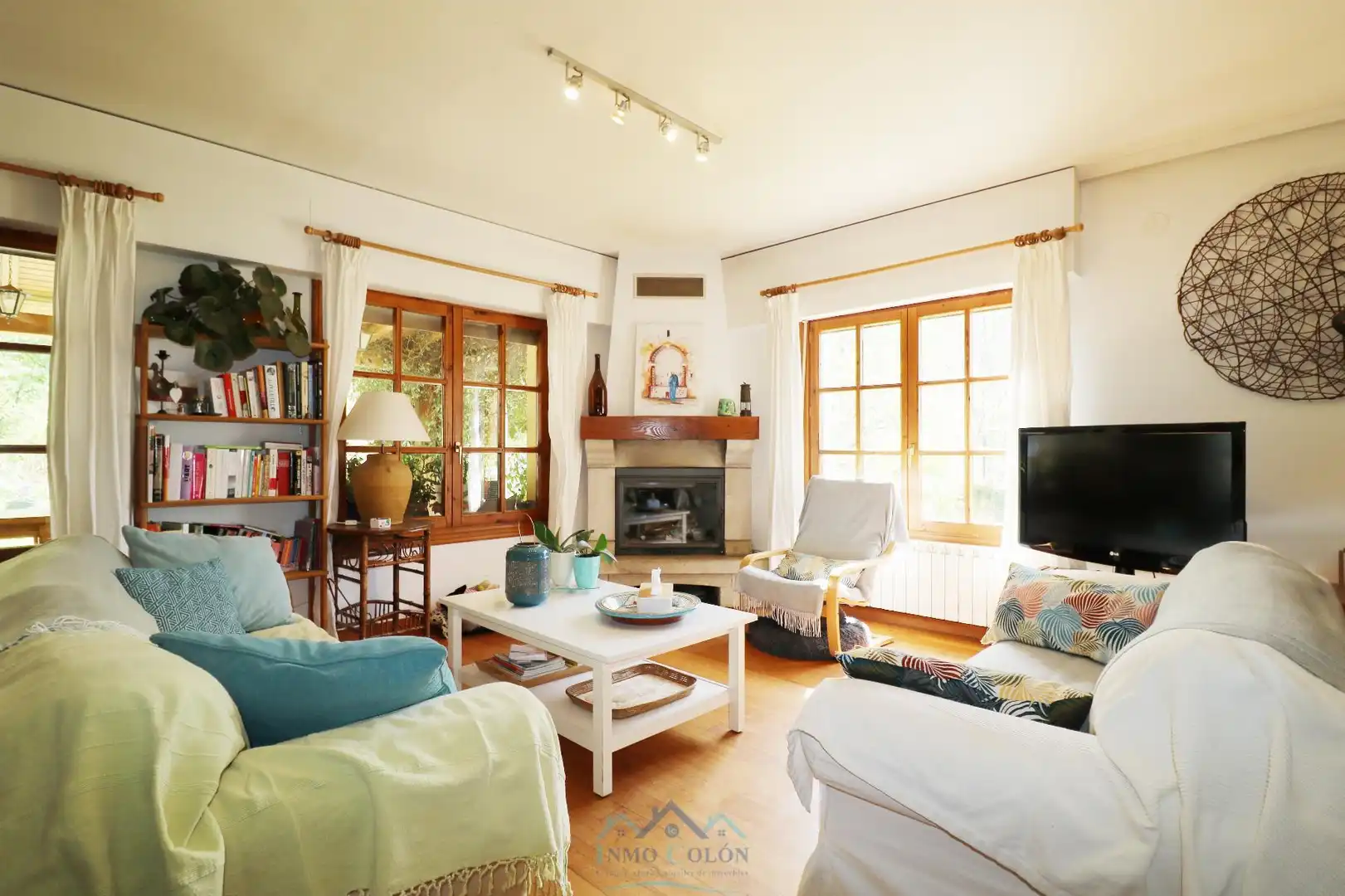Living room of Houses for sale in Etxalar  with Heating, Terrace and Storage room