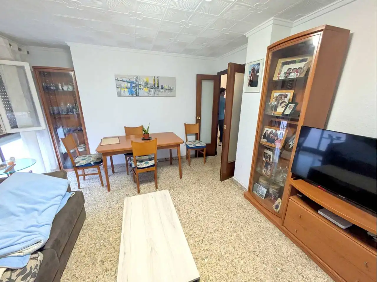 Sala de estar de Piso en venta en Plaza Castelar - Mercado Central