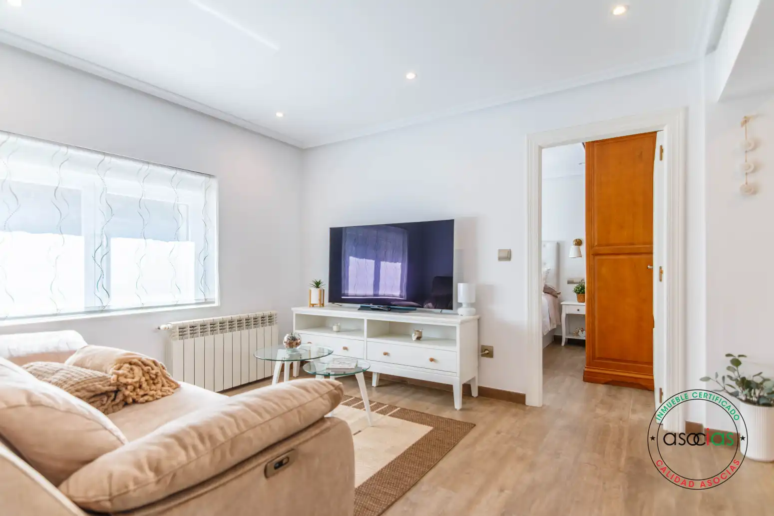 Living room of Flat for sale in Oviedo   with Heating