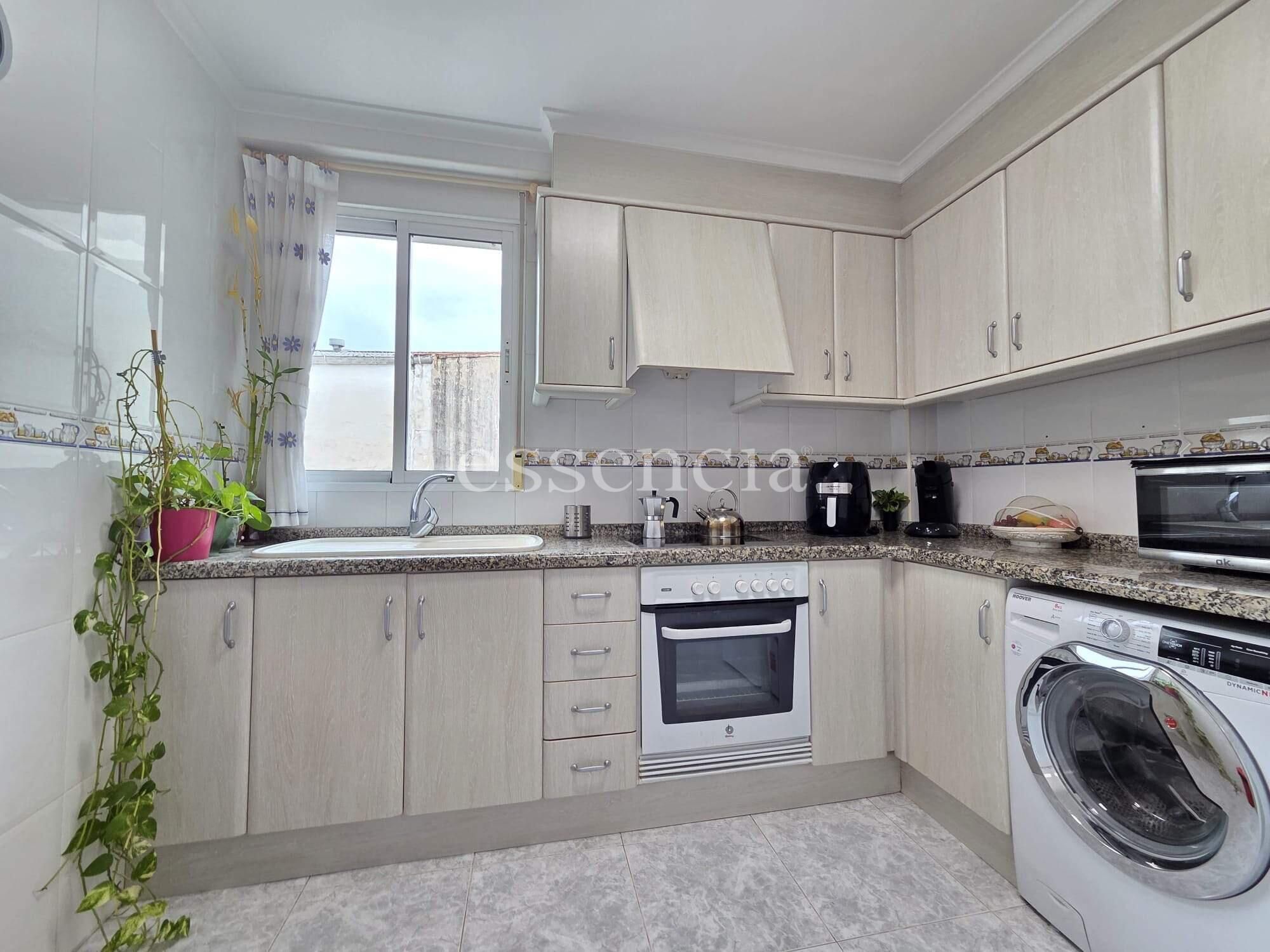 Kitchen of Flat for sale in Beniarjó  with Air Conditioner, Storage room and Balcony