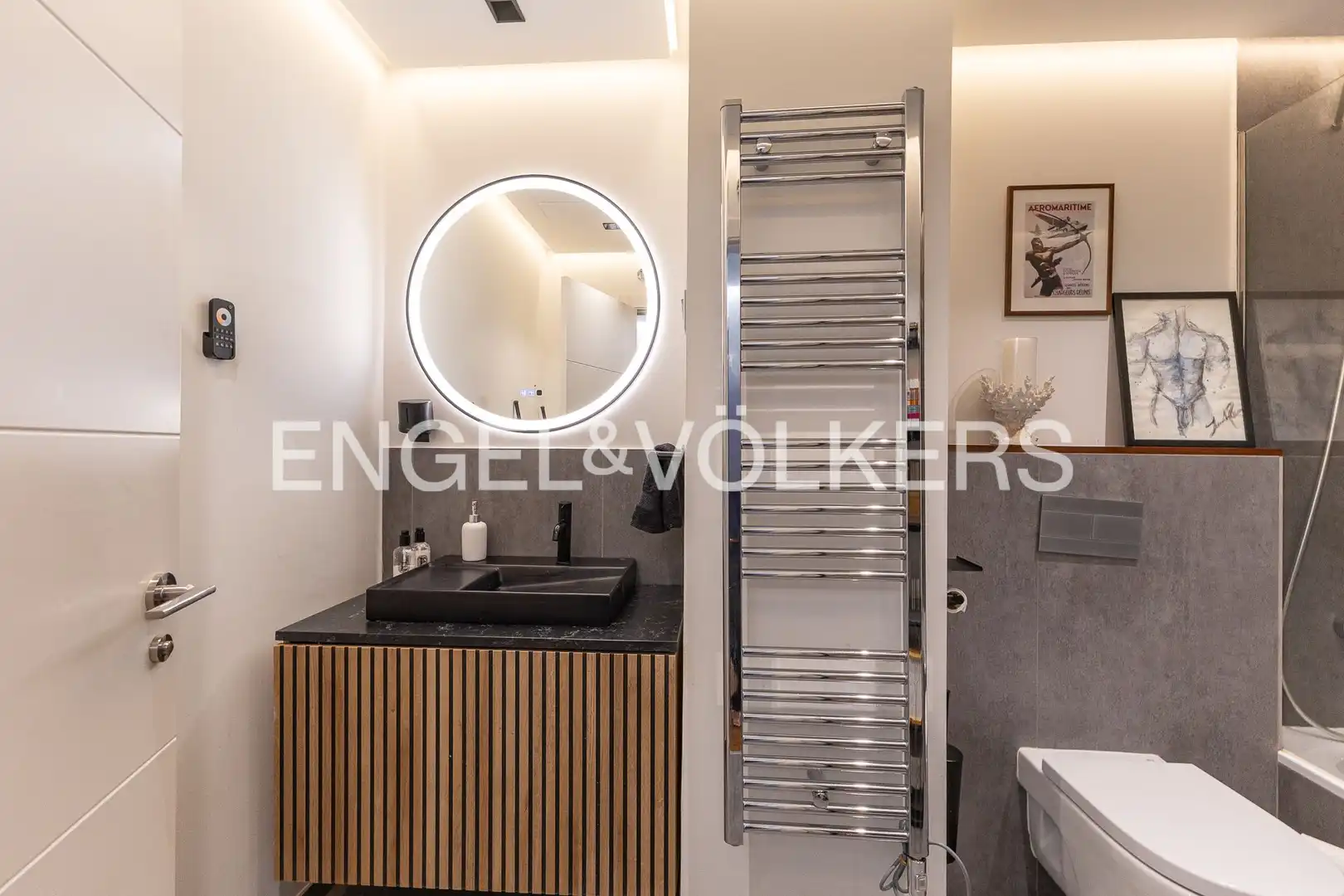 Baño de Piso de alquiler en Madrid con Aire acondicionado, Calefacción y Piscina