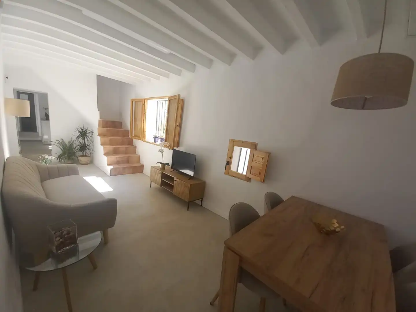 Sala d'estar de Casa adosada en venda en Vélez-Málaga