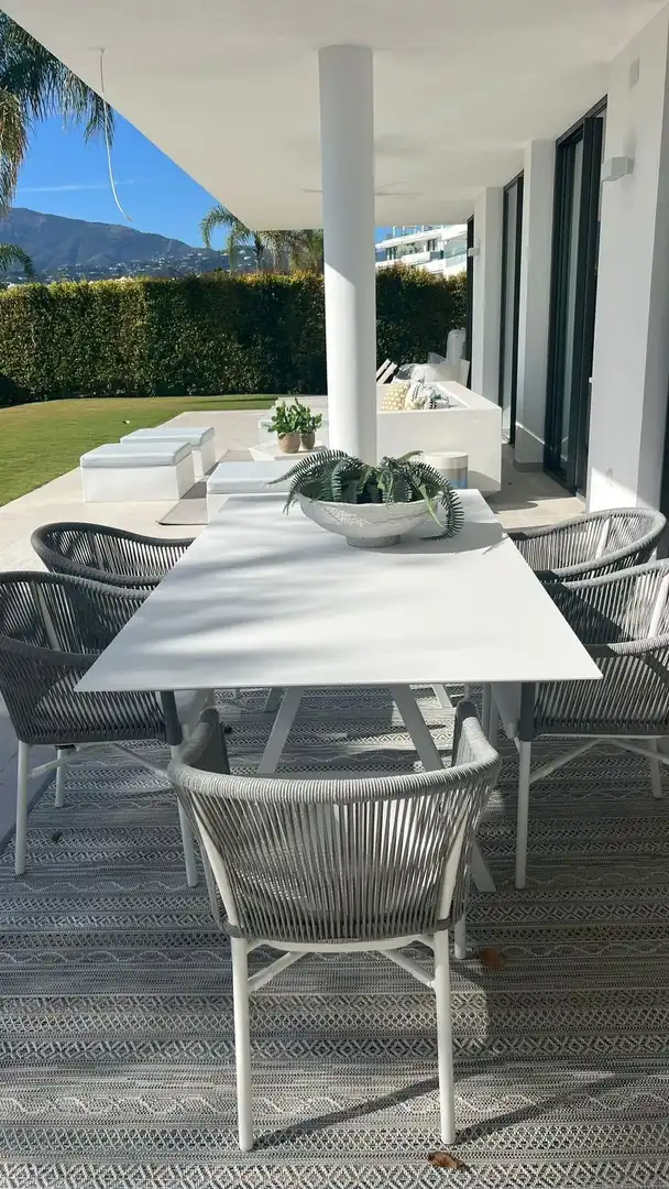 Terrace of Apartments for rent in Estepona  with Air Conditioner, Parquet flooring and Terrace