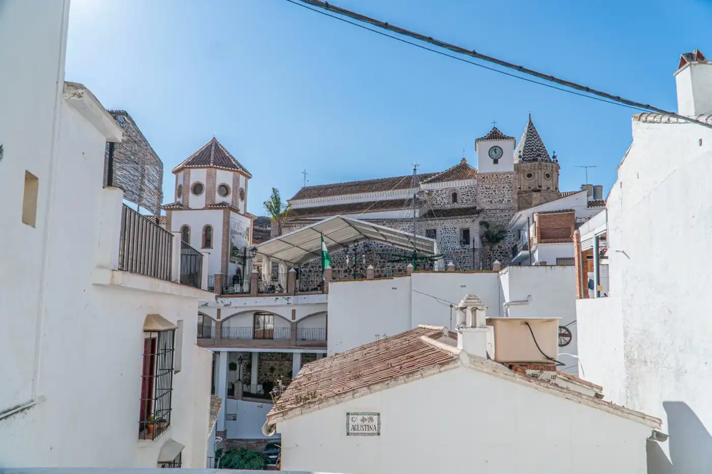 Exterior view of Country homes for sale in El Borge  with Terrace