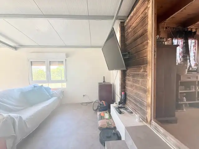 Wohnzimmer von Country house zum Verkauf in Castellón de la Plana / Castelló de la Plana mit Klimaanlage, Privatgarten und Terrasse
