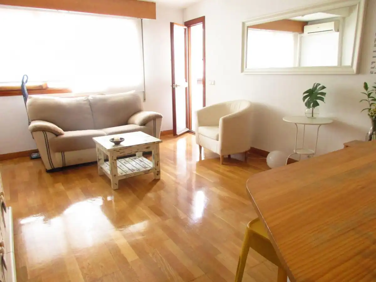 Sala d'estar de Pis de lloguer en Madrid amb Aire condicionat, Calefacció i Terrassa