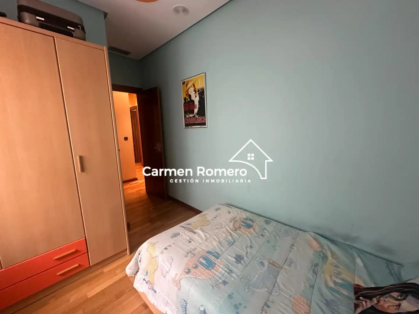 Bedroom of Flat for sale in Salamanca  with Heating, Parquet flooring and Terrace