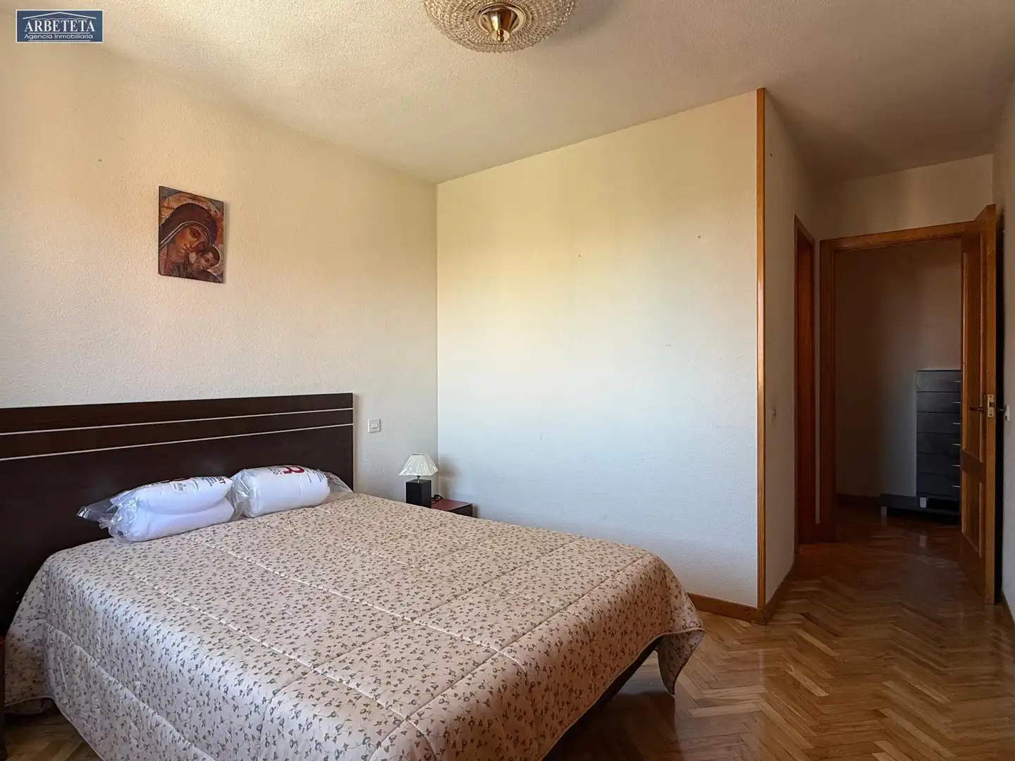 Schlafzimmer von Wohnung zur Miete in Guadalajara mit Parkett