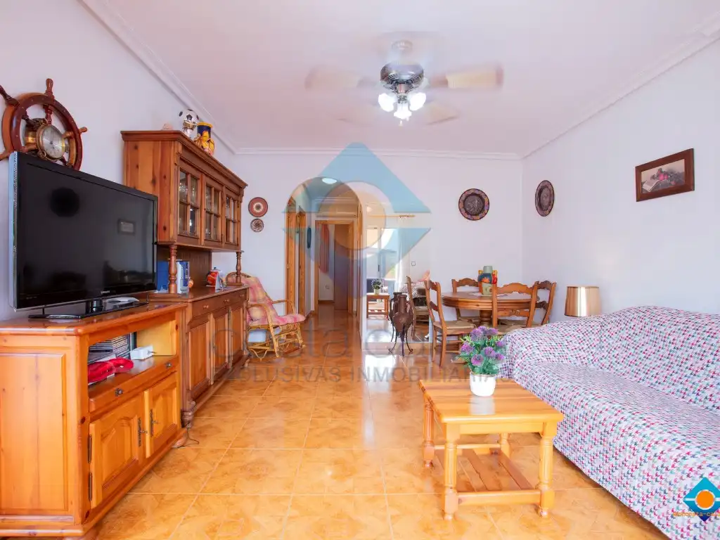 Sala de estar de Casa o chalet en venta en Puerto de Mazarrón