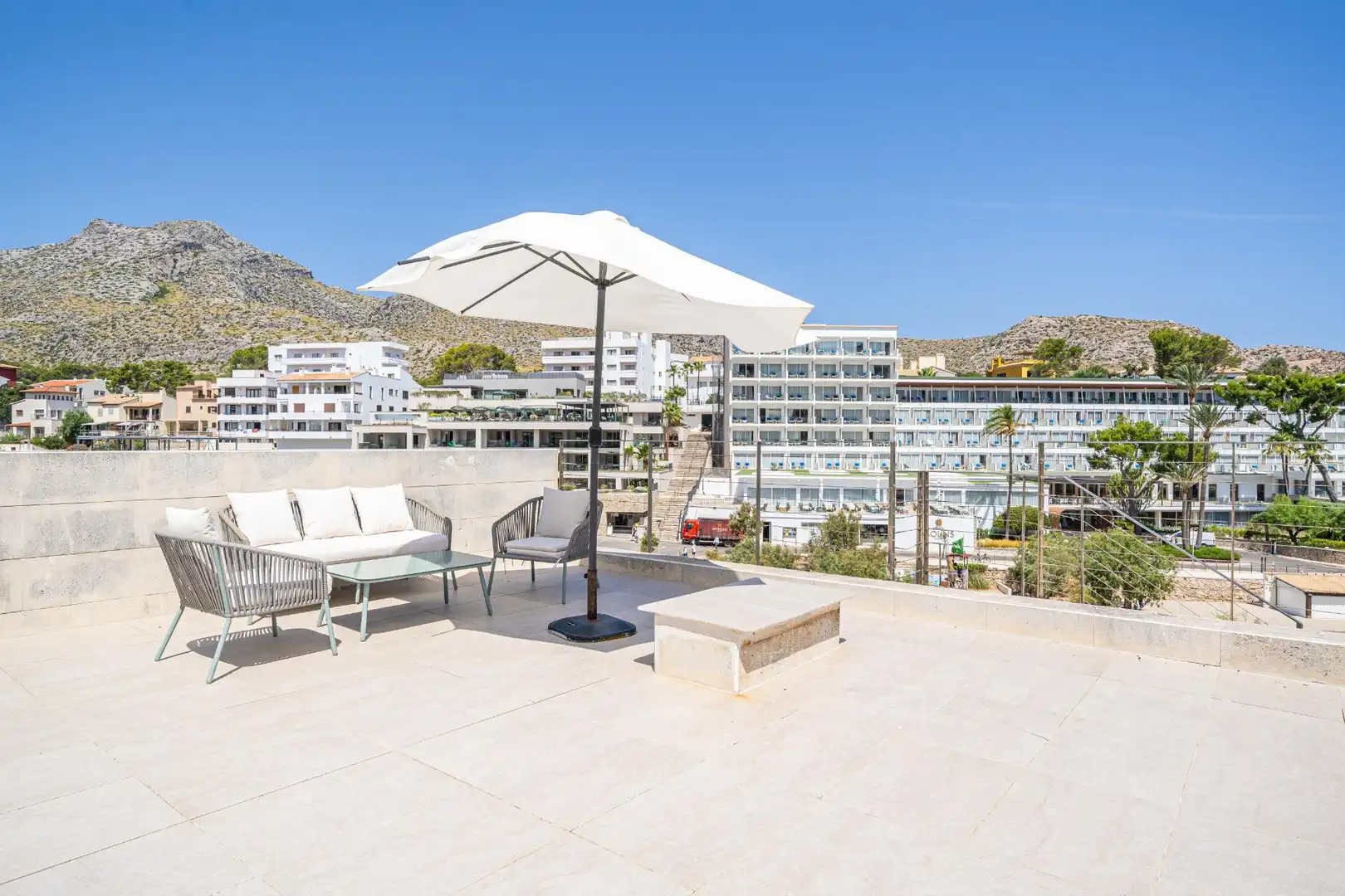 Terrace of Apartments for sale in Pollença  with Private garden, Terrace and Furnished