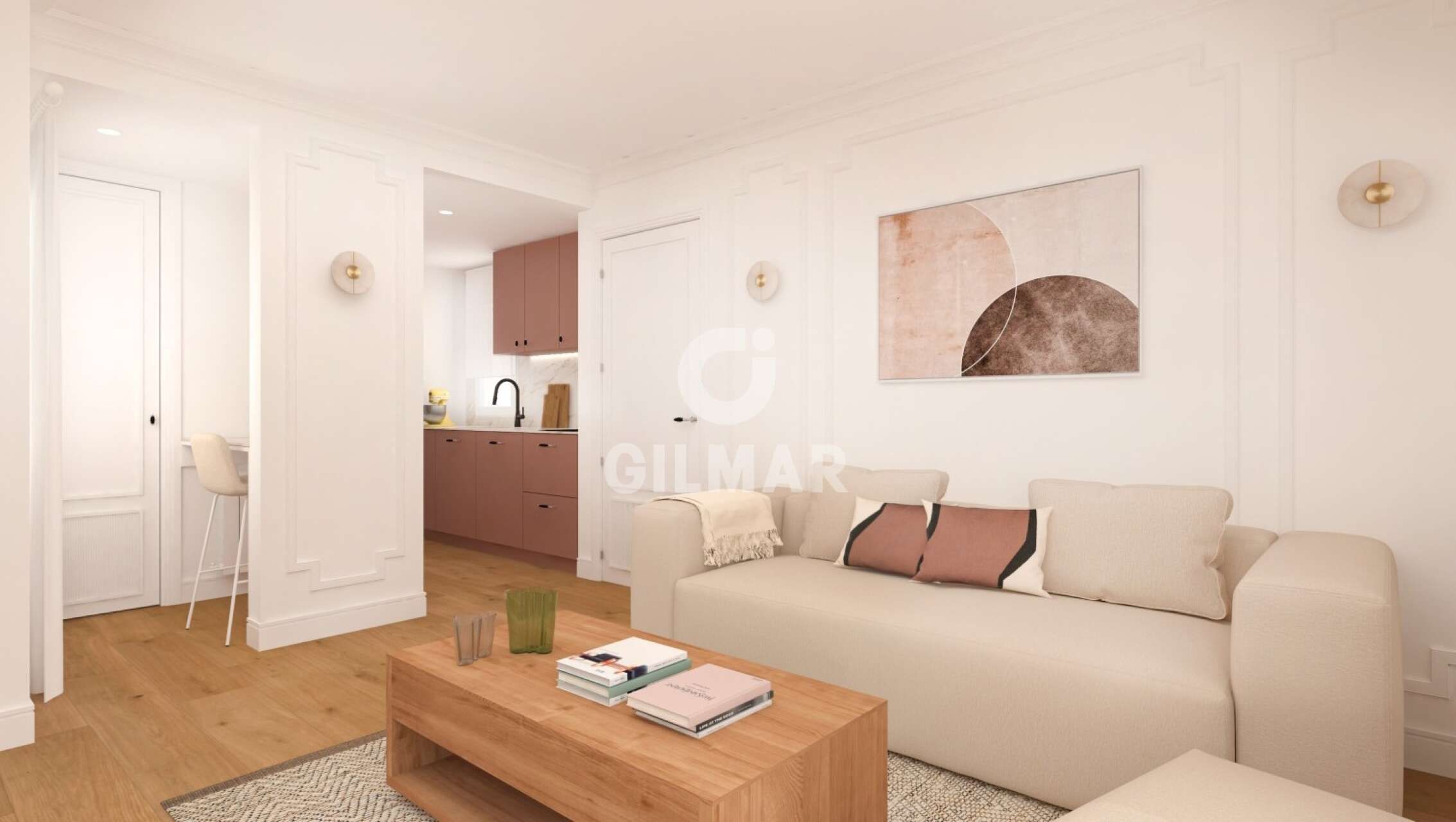 Bedroom of Attic for sale in  Madrid Capital  with Heating, Storage room and Balcony