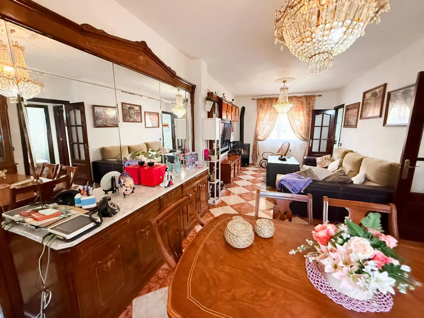 Living room of Houses for sale in Puerto Real  with Air Conditioner and Balcony