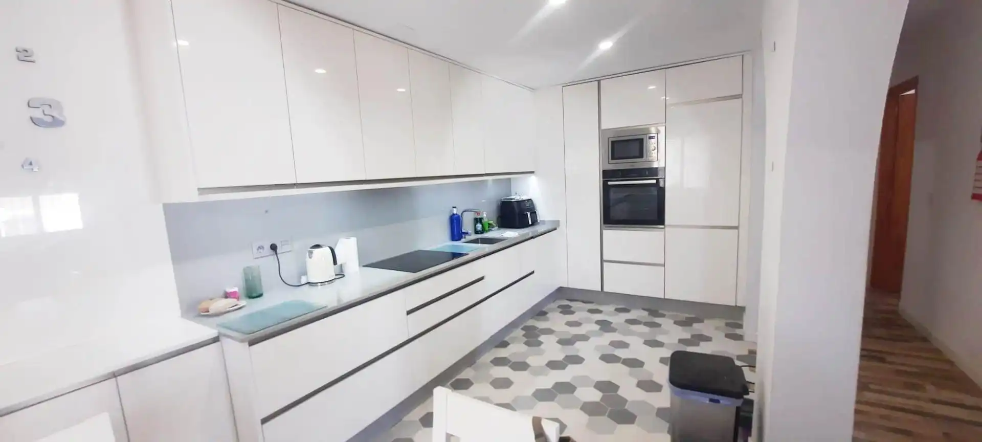Cocina de Casa o chalet en venta en Mazarrón con Aire acondicionado, Calefacción y Jardín privado