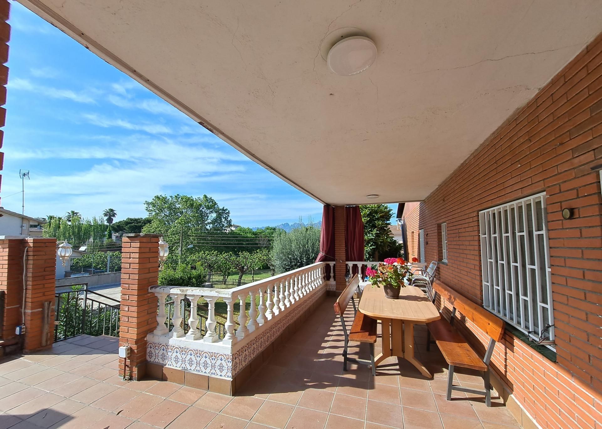Terrace of House or chalet for sale in Masquefa  with Air Conditioner, Heating and Private garden
