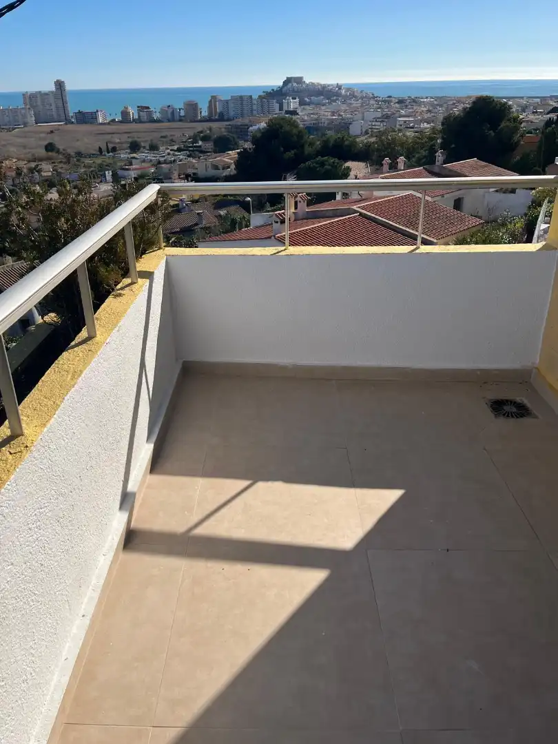 Terrasse von Wohnungen zum Verkauf in Peñíscola / Peníscola mit Möbliert