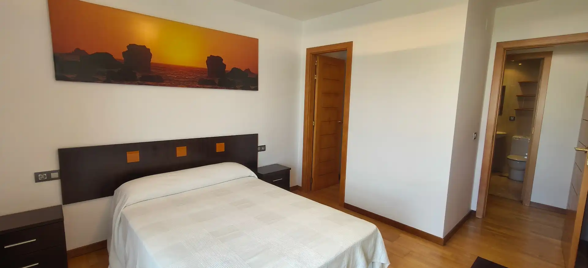 Bedroom of Flat for sale in Cedeira  with Heating, Parquet flooring and Storage room