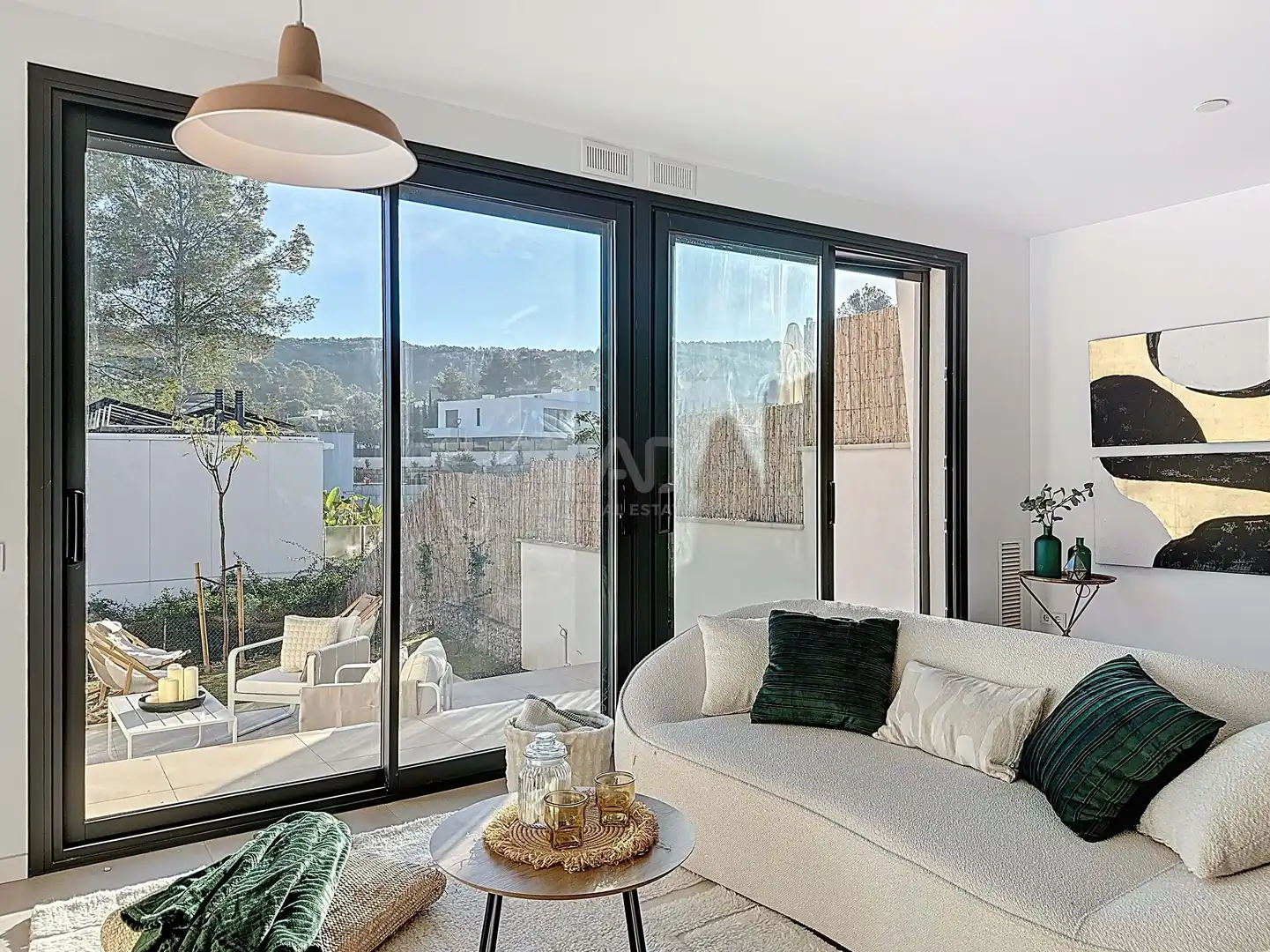 Sala de estar de Casa o chalet en venta en Sant Pere de Ribes con Aire acondicionado, Calefacción y Terraza