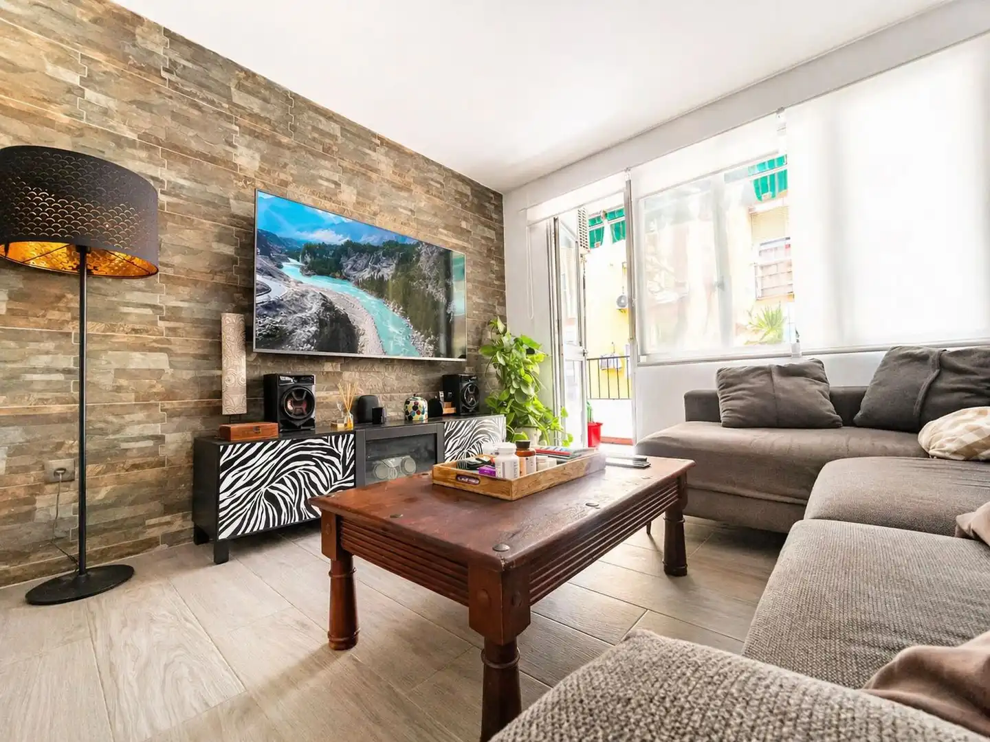 Sala d'estar de Pis en venda en Málaga Capital amb Aire condicionat, Terrassa i Traster