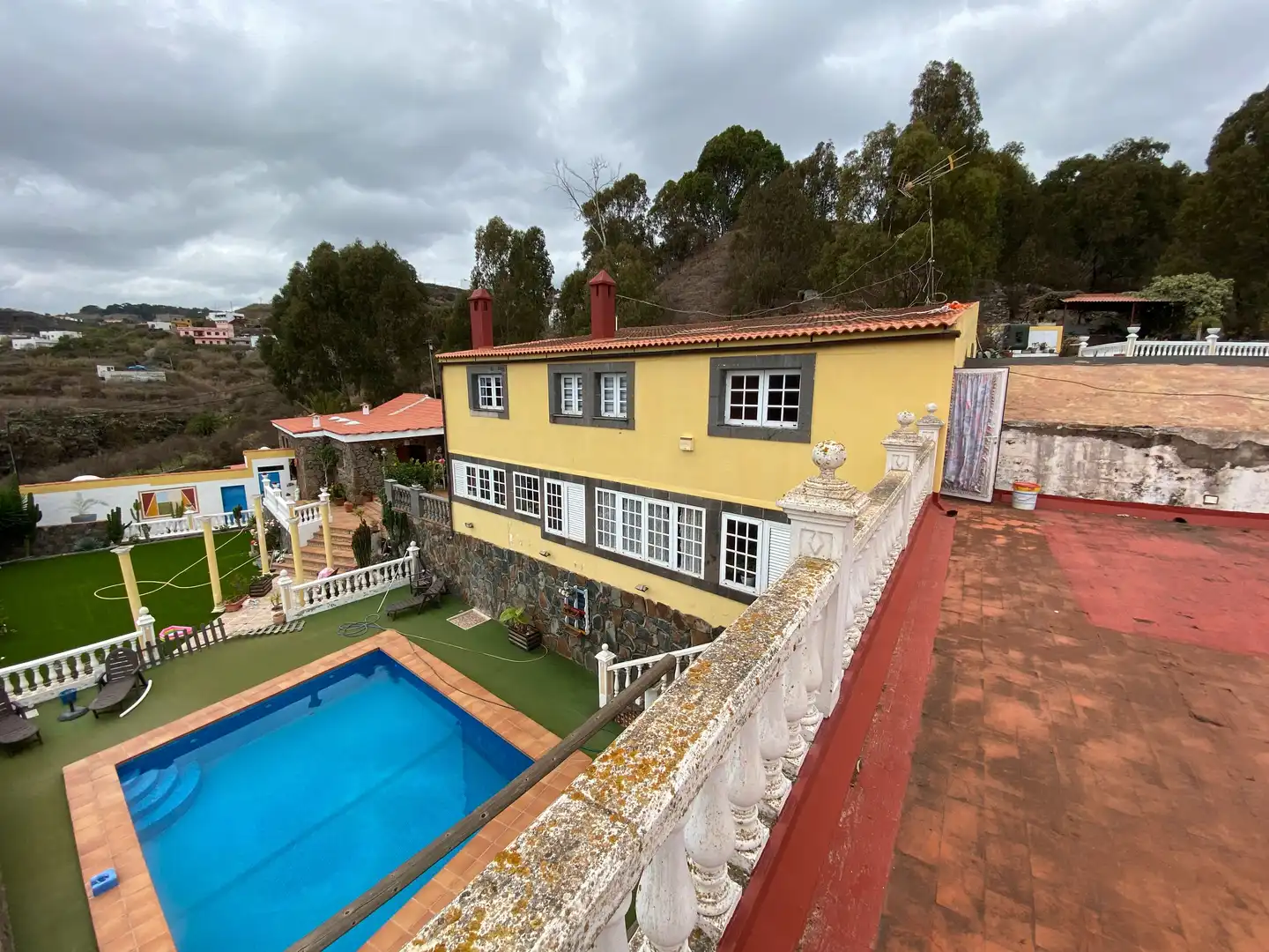 Vista exterior de Casa o chalet en venta en Santa María de Guía de Gran Canaria con Jardín privado, Terraza y Trastero