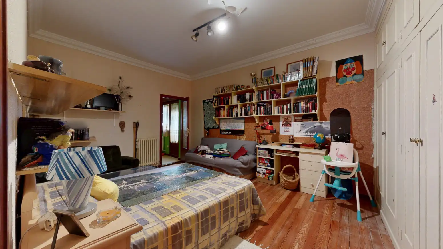 Bedroom of Houses for sale in Tafalla  with Heating, Private garden and Parquet flooring