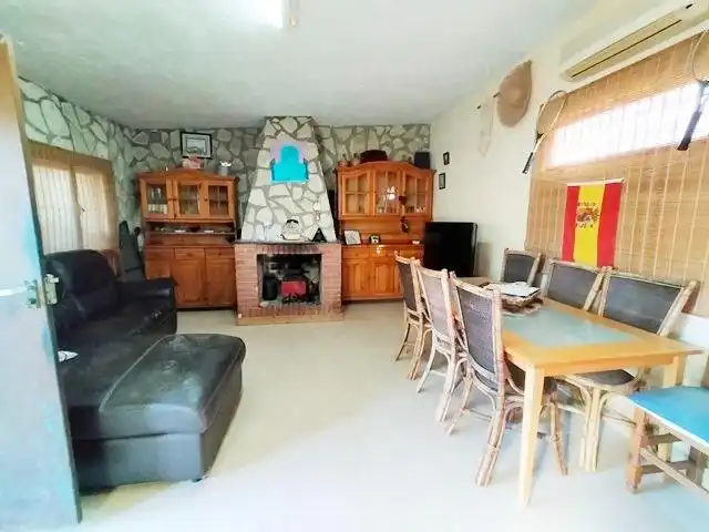 Living room of Houses for sale in Alicante / Alacant  with Private garden, Terrace and Swimming Pool