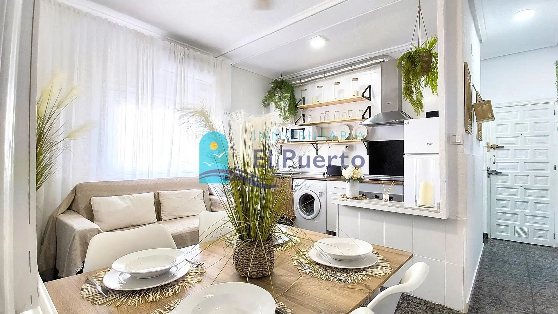 Cocina de Apartamento en venta en Águilas con Aire acondicionado y Amueblado