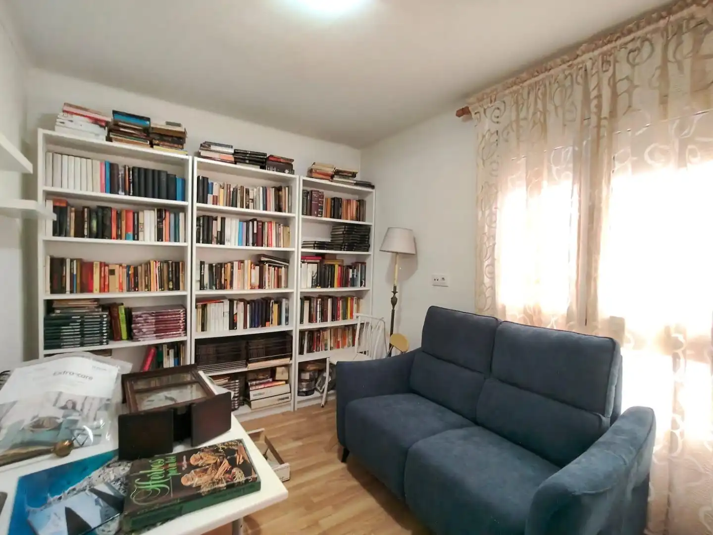 Living room of Flat for sale in Mollet del Vallès  with Heating, Parquet flooring and Balcony