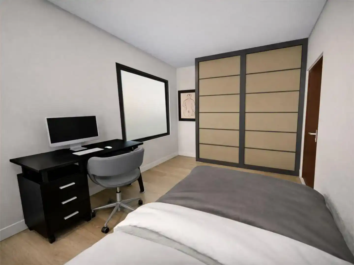 Habitación de Piso en venta en Montgat con Aire acondicionado, Parquet y Amueblado