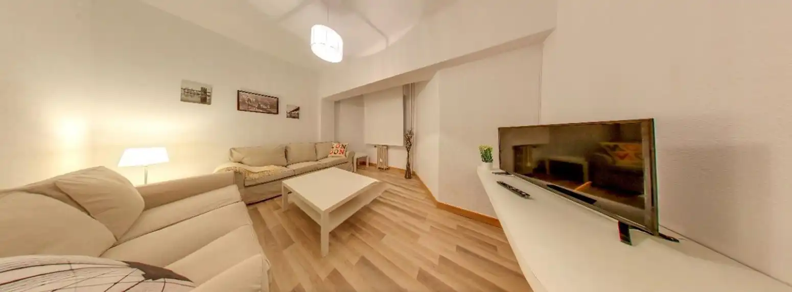 Living room of Flat for rent in Salamanca  with Heating and Furnished