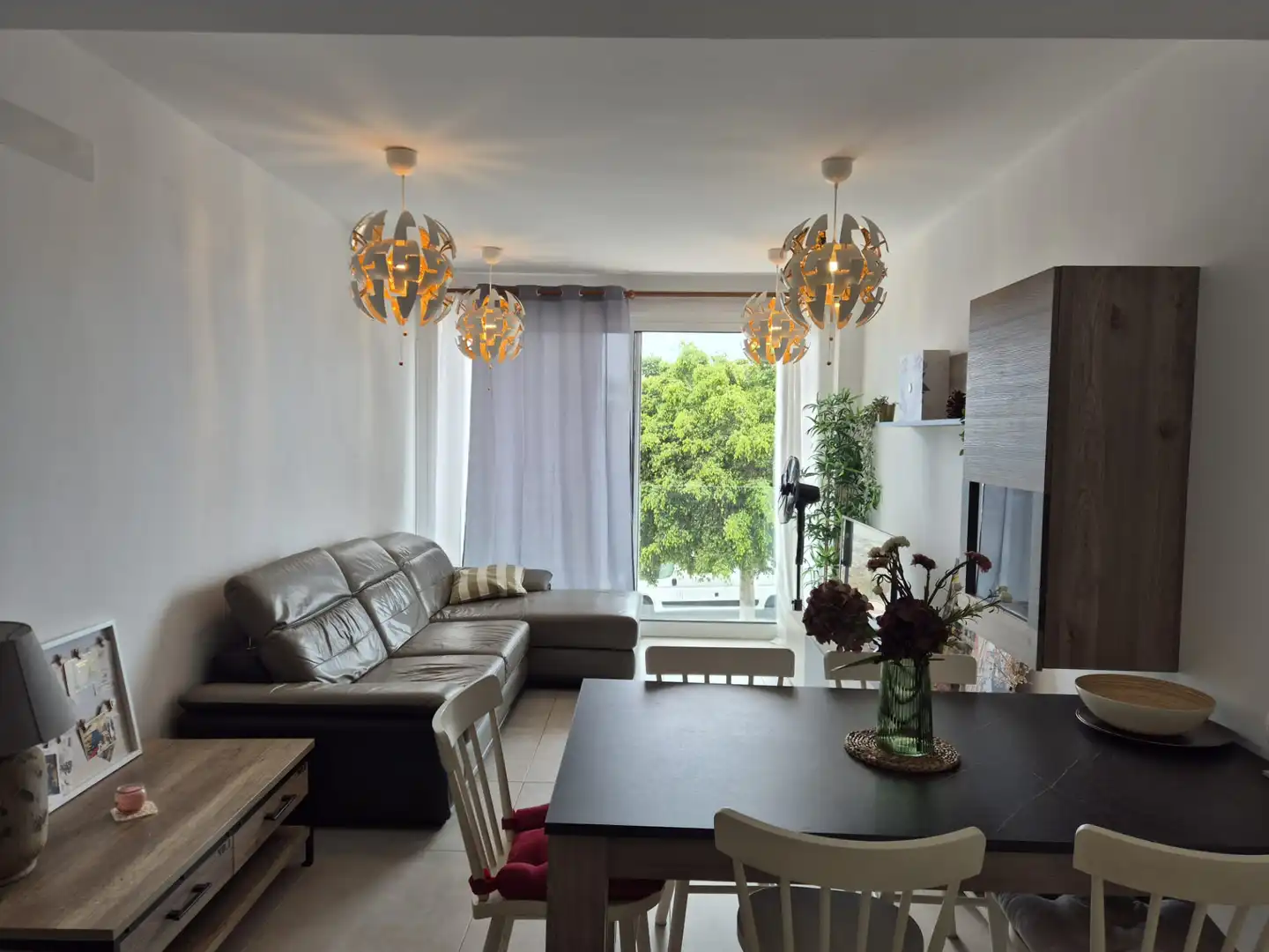Sala de estar de Apartamento en venta en Adeje con Amueblado, Horno y Lavadora