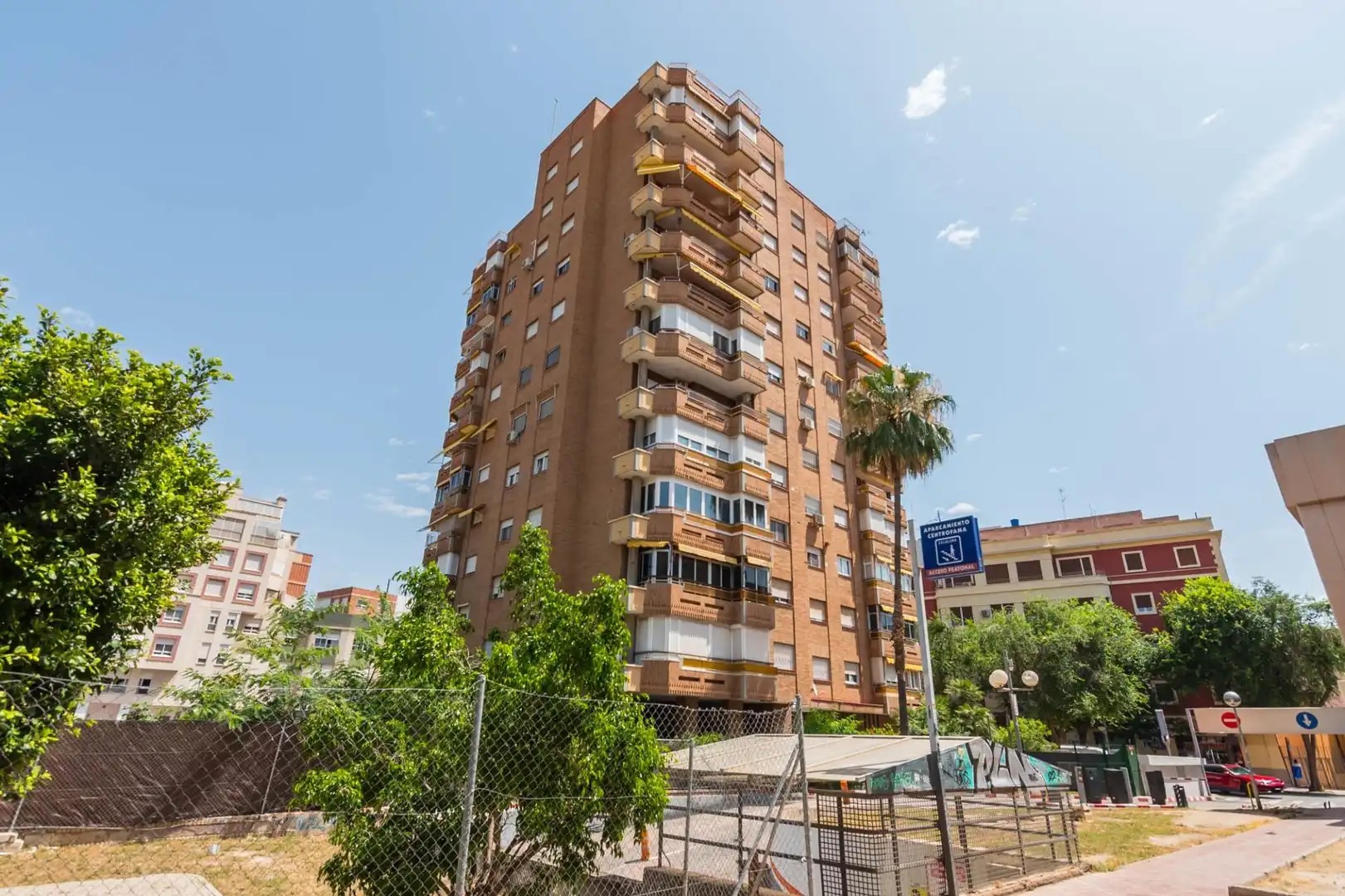 Exterior view of Flat for sale in Murcia  with Air Conditioner, Terrace and Storage room