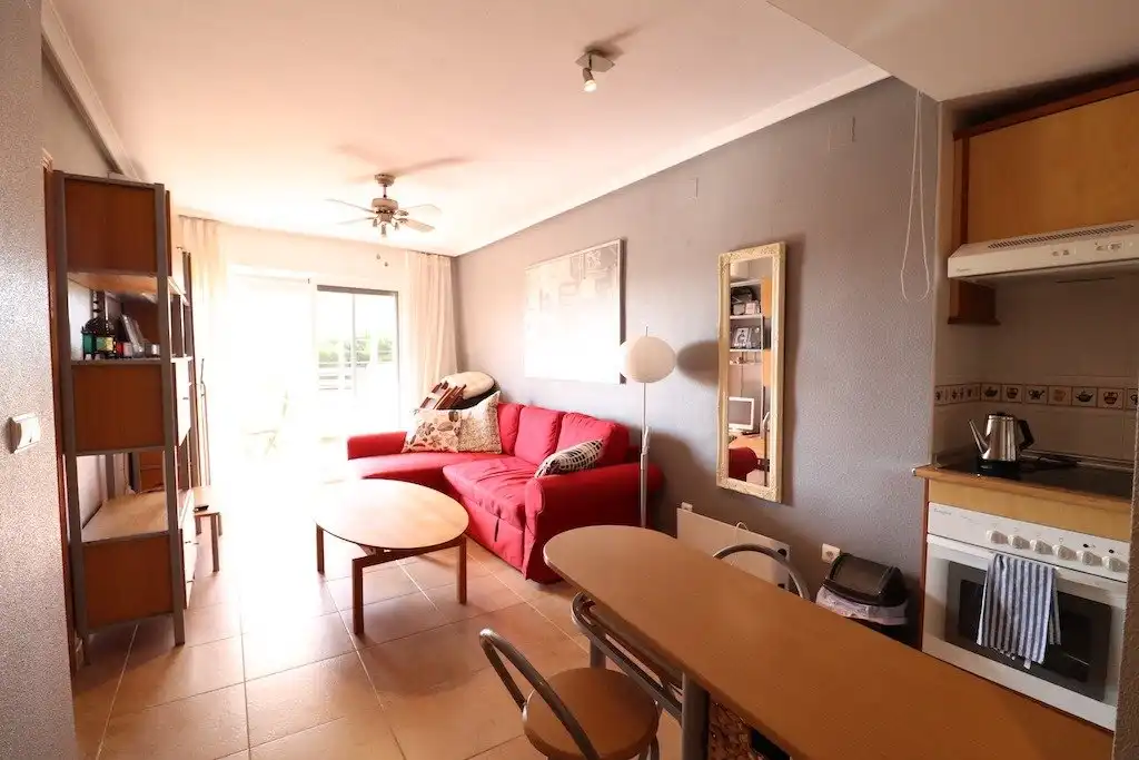 Living room of Apartments for rent in Orihuela  with Air Conditioner, Terrace and Furnished